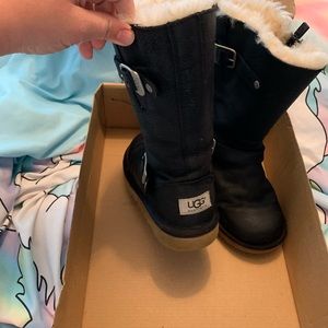 Girls ughh waterproof leather boots